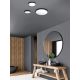 Plafoniere - Mini Plafoniera LED design slim MALTA R 18 4000K neagra