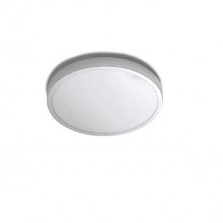 Plafoniere - Mini Plafoniera LED design slim MALTA R 23 4000K alba