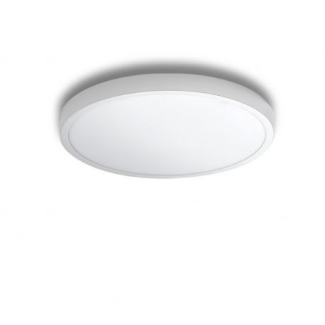 Plafoniere - Plafoniera LED design slim MALTA R 30 3000K alba