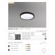 Plafoniere - Plafoniera LED design slim MALTA R 30 4000K alba