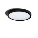 Plafoniera LED design slim MALTA R 30 4000K neagra
