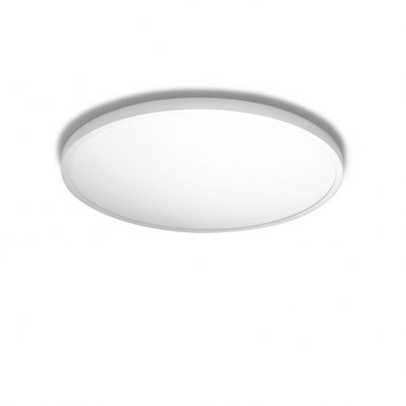 Plafoniere - Plafoniera LED design slim MALTA R 40 4000K alba