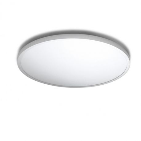 Plafoniere - Plafoniera LED design slim MALTA R 50 3000K alba