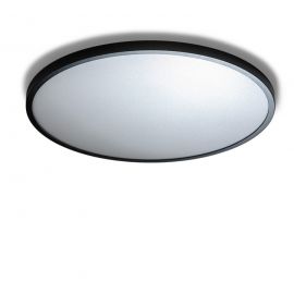 Lustra / Plafoniera LED design slim MALTA R 60 4000K neagra