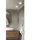 Spoturi tavan fals - Spot LED incastrabil tavan/plafon baie GALATA R IP44 3000K negru