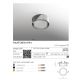 Spoturi tavan fals - Spot LED incastrabil tavan/plafon baie IP44 KASTORIA GOLD