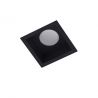 Spot incastrat de tavan/plafon MILET negru