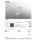 Aplice cu Spot - Aplica tip spot LED directionabil de perete/tavan LUMI neagra
