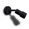 Aplica tip spot LED directionabil de perete/tavan LUMI neagra