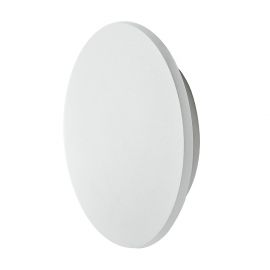 Aplice, corpuri de iluminat pentru pereti - Aplica perete LED ambientala IP54 ANCONA L alba