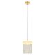 Pendule, Lustre suspendate - Pendul LED dimabil design modern VETRO auriu