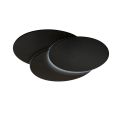 Aplica de perete LED ambientala CLOVER OVAL neagra