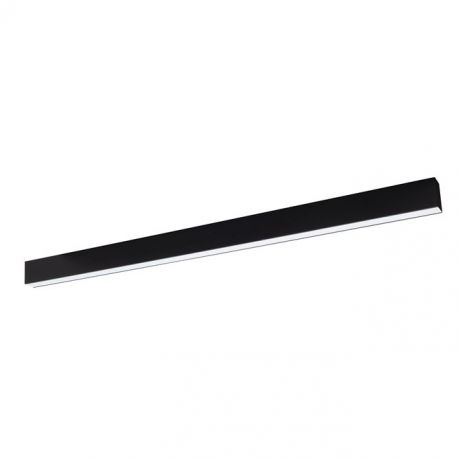 Plafoniere - Lustra LED liniara GENT 120cm, negru