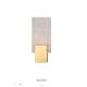 Aplice, corpuri de iluminat pentru pereti - Aplica de perete LED design modern VETRO auriu