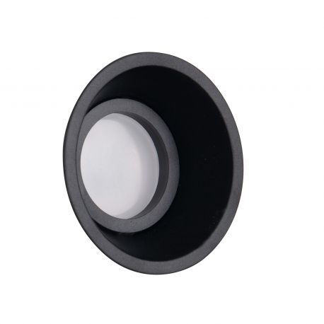 Spoturi tavan fals - Spot incastrabil tavan/perete, design modern DEEP negru