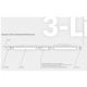 Spoturi, Proiectoare pe sina - Spot directionabil pe sina GULIA TRACK 3Line alb