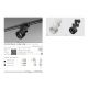 Spoturi, Proiectoare pe sina - Spot LED directionabil pe sina Costa TRACK 3Line 12W 4000K negru