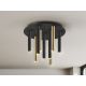 Lustre aplicate - Lustra LED dimabila aplicata design modern Varas negru/auriu