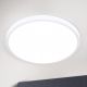 Plafoniere - Plafoniera LED moderna design slim Lero 40cm alba
