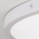 Plafoniere - Plafoniera LED moderna design slim Lero 60cm alba