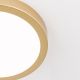 Plafoniere - Plafoniera LED moderna design slim Lero 23cm auriu mat
