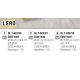 Plafoniere - Plafoniera LED moderna design slim Lero 23cm auriu mat