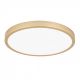 Plafoniere - Plafoniera LED moderna design slim Lero 30cm auriu mat