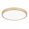 Plafoniera LED moderna design slim Lero 30cm auriu mat