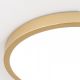Plafoniere - Plafoniera LED moderna design slim Lero 30cm auriu mat