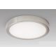 Plafoniere - Plafoniera LED moderna design slim Lero 18cm aluminiu mat