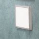 Plafoniere - Plafoniera LED moderna design slim Lero 18x18cm aluminiu mat
