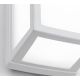 Aplice - Aplica perete LED de exterior moderna IP54 Bob alba