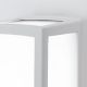Aplice - Aplica perete LED de exterior moderna IP54 Bob alba
