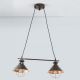 Pendule, Lustre suspendate - Lustra suspendata metal stil vintage Mathilda 2L