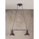 Pendule, Lustre suspendate - Lustra suspendata metal stil vintage Mathilda 2L
