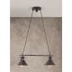 Pendule, Lustre suspendate - Lustra suspendata metal stil vintage Mathilda 2L
