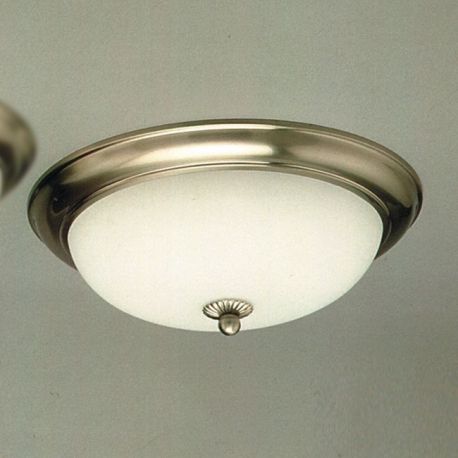 Plafoniere - Plafoniera stil clasic Nostalgie 35cm crom satin/opal