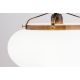 Pendule, Lustre suspendate - Pendul elegant stil clasic Nostalgie 33cm alama antique/opal mat