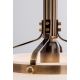 Pendule, Lustre suspendate - Pendul elegant stil clasic Nostalgie 33cm alama antique/opal mat