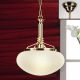 Pendule, Lustre suspendate - Pendul elegant stil clasic Nostalgie 33cm alama lucios/champagne