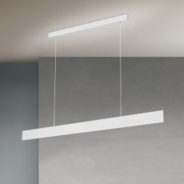 Pendule, Lustre suspendate - Lustra LED suspendata moderna Up & Down GIDEON alba