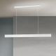 Pendule, Lustre suspendate - Lustra LED suspendata moderna Up & Down GIDEON alba