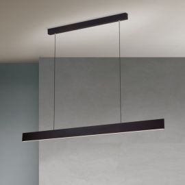 Pendule, Lustre suspendate - Lustra LED suspendata moderna Up & Down GIDEON negru