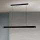 Pendule, Lustre suspendate - Lustra LED suspendata moderna Up & Down GIDEON negru
