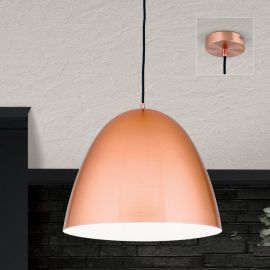 Pendule, Lustre suspendate - Pendul stil modern Loft large cupru