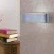 Aplice, corpuri de iluminat pentru pereti - Aplica de perte LED ambientala design modern Simon argintie