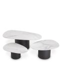 Set de 3 masute de cafea design modern LUX Zane