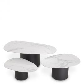 Masute Living - Set de 3 masute de cafea design modern LUX Zane