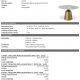Mese dining - Masa moderna design LUX Nathan