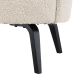 Fotolii - Fotoliu design elegant LUX Moretti, boucle crem